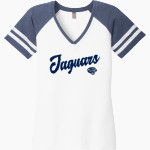 FULTON COLLEGE PREP HIGH SCHOOL JAGUARS <span class="pdp-name-mascot">FULTON JAGUARS</span> District Women's Game V-Neck T-Shirt Front Thumbnail