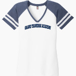 Grand Traverse Academy Mustangs <span class="pdp-name-mascot">Grand Traverse Academy Mustangs</span> District Women's Game V-Neck T-Shirt Front Thumbnail