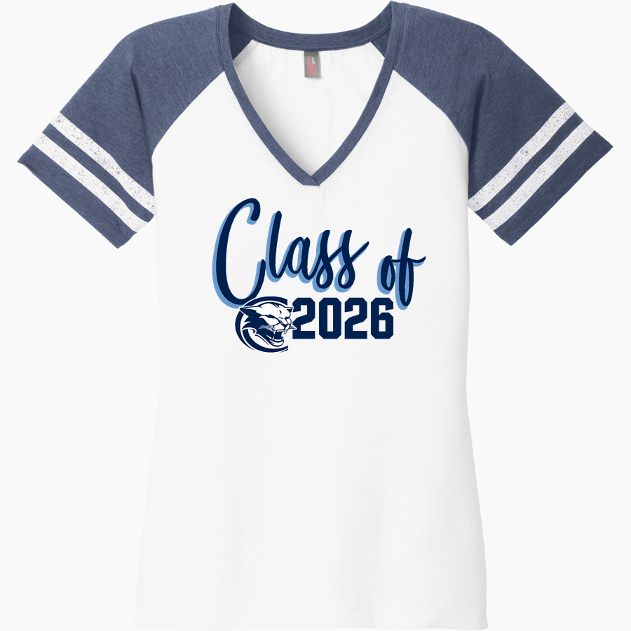 Csra Youth Sports Cougars <span class="pdp-name-mascot">Csra Youth Sports Cougars</span> District Women's Game V-Neck T-Shirt