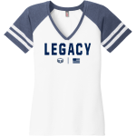 Legacy Eagles <span class="pdp-name-mascot">Legacy Charter Eagles</span> District Women's Game V-Neck T-Shirt Front Thumbnail