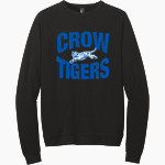 Crow Tigers <span class="pdp-name-mascot">Crow Middle School Tigers</span> District Men's Perfect Tri Fleece Crewneck Sweatshirt Front Thumbnail