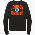 Johnson Atom Smashers District Men's Perfect Tri Fleece Crewneck Sweatshirt Front Thumbnail