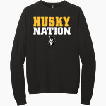 HIGHLAND HIGH SCHOOL HUSKIES District Men's Perfect Tri Fleece Crewneck Sweatshirt Front Thumbnail