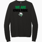 IOWA PARK HIGH SCHOOL HAWKS District Men's Perfect Tri Fleece Crewneck Sweatshirt Front Thumbnail