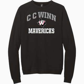 District Men's Perfect Tri Fleece Crewneck Sweatshirt