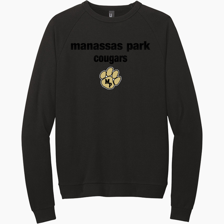Manassas Park Cougars District Men's Perfect Tri Fleece Crewneck Sweatshirt