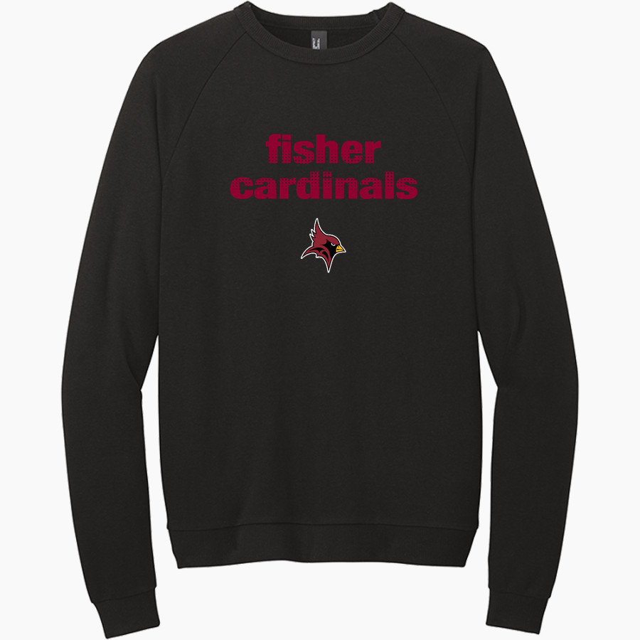 Fisher Cardinals <span class="pdp-name-mascot">Fisher Cardinals</span> District Men's Perfect Tri Fleece Crewneck Sweatshirt