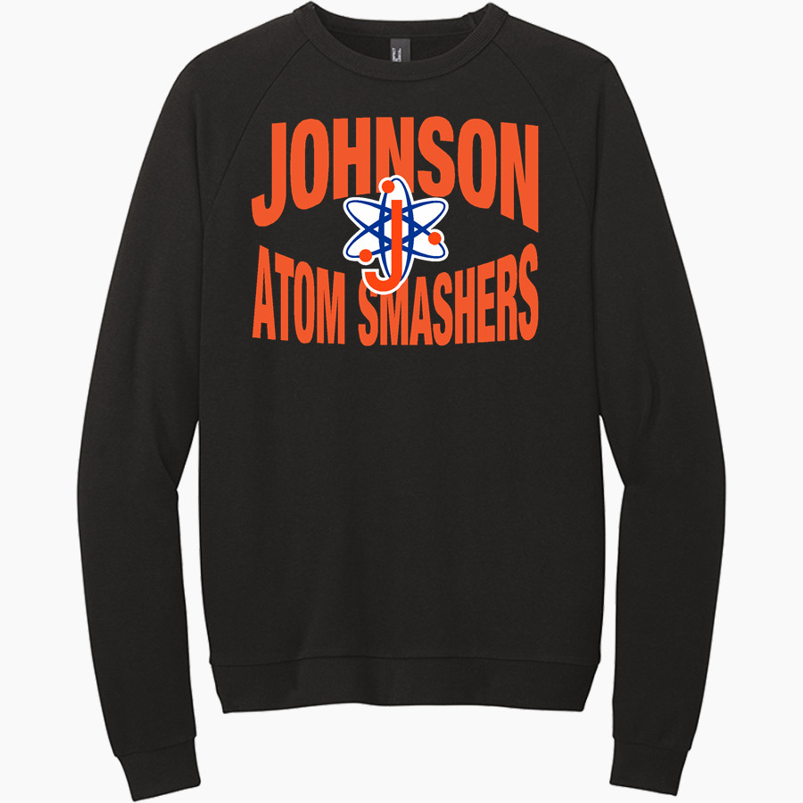 Johnson Atom Smashers District Men's Perfect Tri Fleece Crewneck Sweatshirt