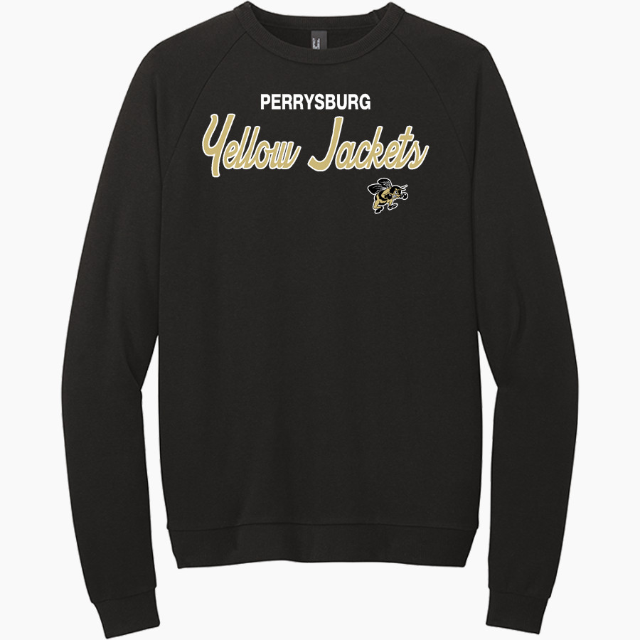 PERRYSBURG HIGH SCHOOL YELLOW JACKETS <span class="pdp-name-mascot">PERRYSBURG YELLOW JACKETS</span> District Men's Perfect Tri Fleece Crewneck Sweatshirt