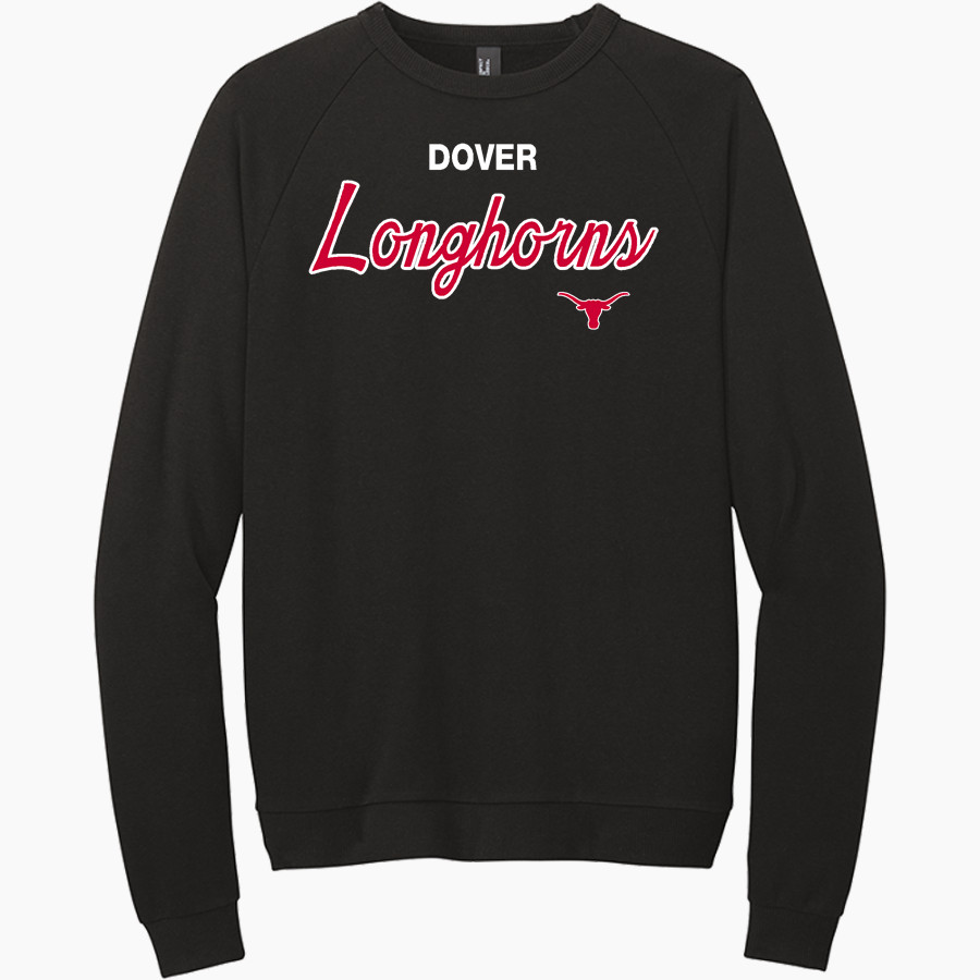 DOVER HIGH SCHOOL LONGHORNS District Men's Perfect Tri Fleece Crewneck Sweatshirt
