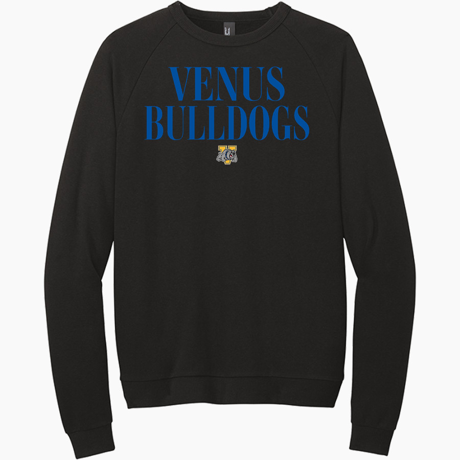 VENUS HIGH SCHOOL BULLDOGS District Men's Perfect Tri Fleece Crewneck Sweatshirt