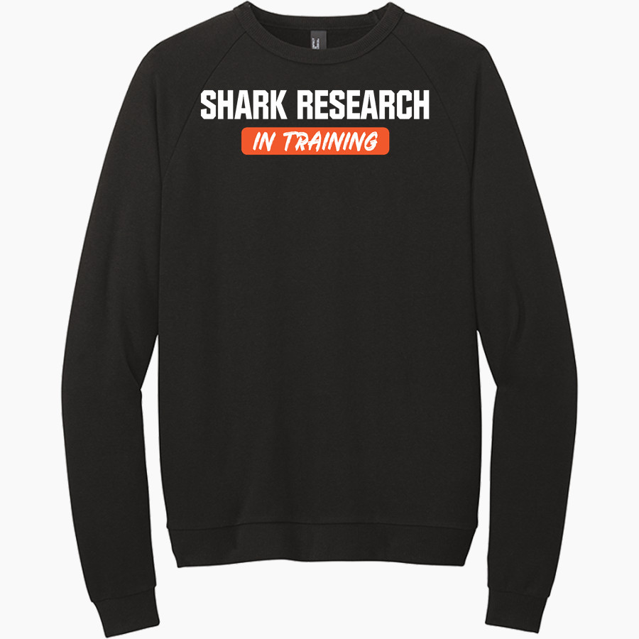 Shark Research & Conservation The Official Online Store District Men's Perfect Tri Fleece Crewneck Sweatshirt