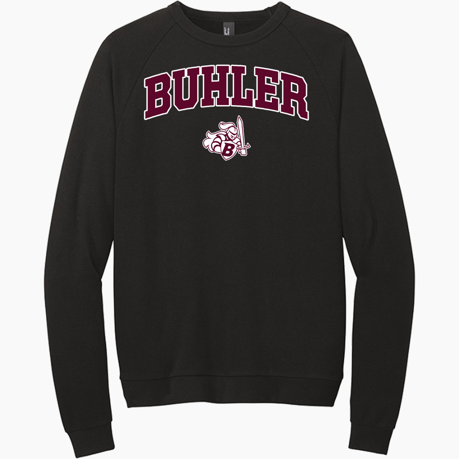 Buhler High School Crusaders Online Store <span class="pdp-name-mascot">Buhler Crusaders</span> District Men's Perfect Tri Fleece Crewneck Sweatshirt