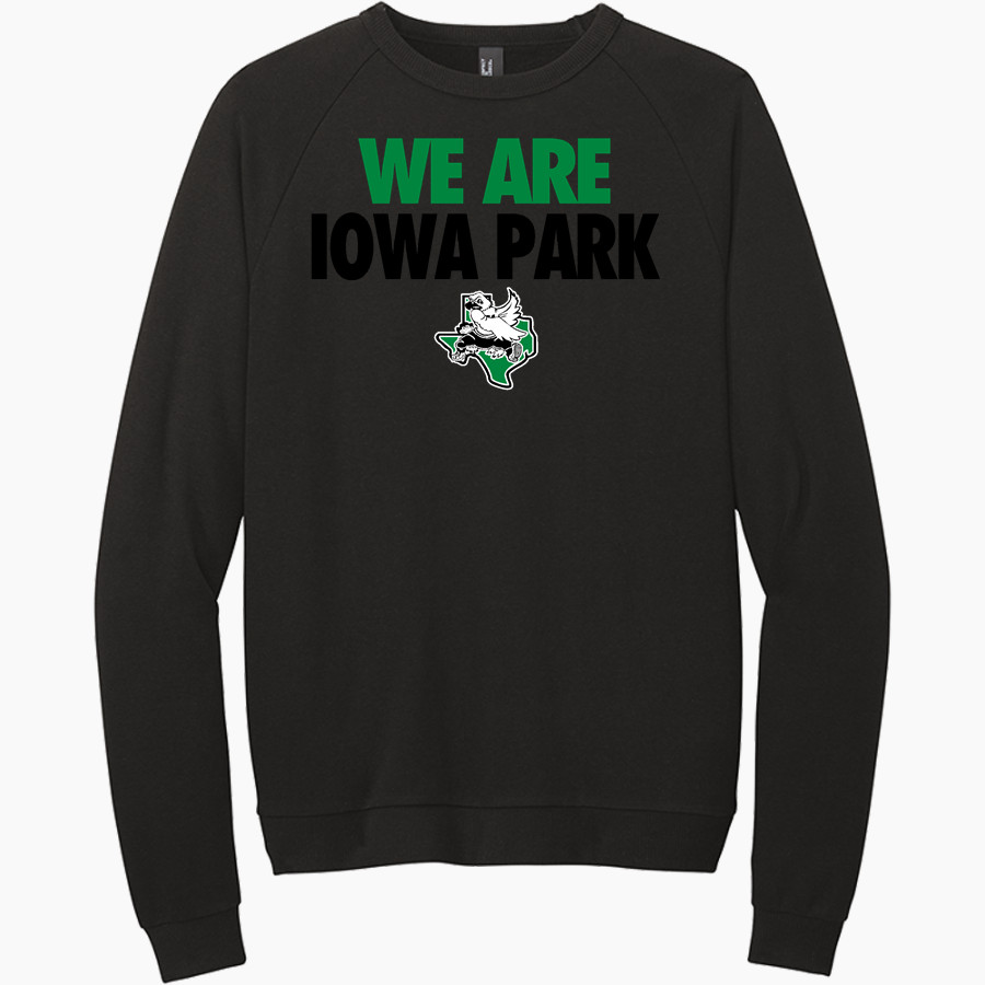 IOWA PARK HIGH SCHOOL HAWKS District Men's Perfect Tri Fleece Crewneck Sweatshirt