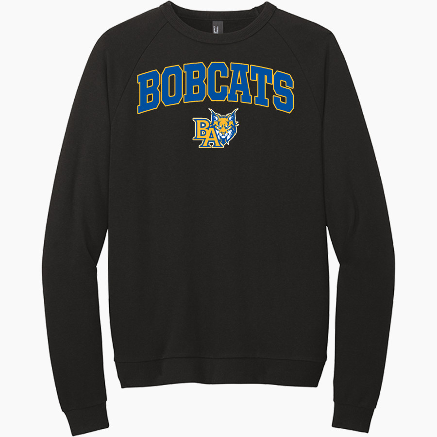 BACON ACADEMY BOBCATS District Men's Perfect Tri Fleece Crewneck Sweatshirt