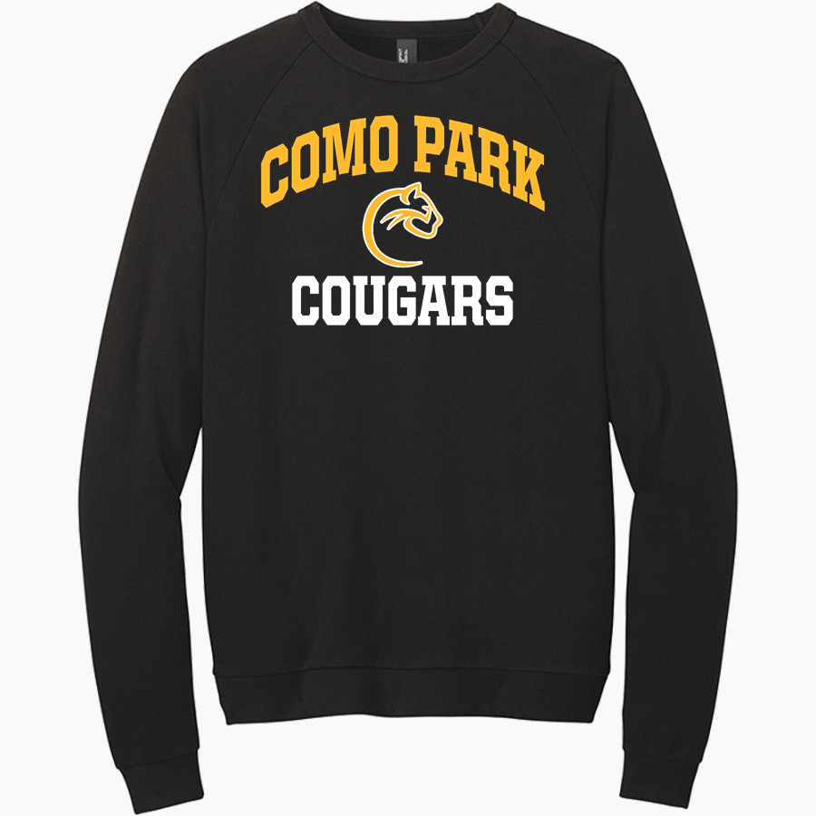 COMO PARK HIGH SCHOOL COUGARS District Men's Perfect Tri Fleece Crewneck Sweatshirt