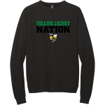 WINDSOR HIGH SCHOOL YELLOW JACKETS <span class="pdp-name-mascot">WINDSOR YELLOW JACKETS</span> District Men's Perfect Tri Fleece Crewneck Sweatshirt Front Thumbnail