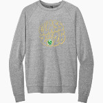 NOTRE DAME HIGH SCHOOL GREEN KNIGHTS <span class="pdp-name-mascot">NOTRE DAME GREEN KNIGHTS</span> District Men's Perfect Tri Fleece Crewneck Sweatshirt Front Thumbnail