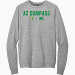 AZ Compass DRAGONS District Men's Perfect Tri Fleece Crewneck Sweatshirt Front Thumbnail
