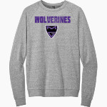 MILLER GROVE HIGH SCHOOL WOLVERINES <span class="pdp-name-mascot">MILLER GROVE WOLVERINES</span> District Men's Perfect Tri Fleece Crewneck Sweatshirt Front Thumbnail