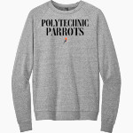 POLYTECHNIC HIGH SCHOOL PARROTS District Men's Perfect Tri Fleece Crewneck Sweatshirt Front Thumbnail
