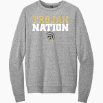 HOT SPRINGS HIGH SCHOOL TROJANS <span class="pdp-name-mascot">HOT SPRINGS TROJANS</span> District Men's Perfect Tri Fleece Crewneck Sweatshirt Front Thumbnail