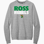 Ross Rebels <span class="pdp-name-mascot">Ross Rebels</span> District Men's Perfect Tri Fleece Crewneck Sweatshirt Front Thumbnail
