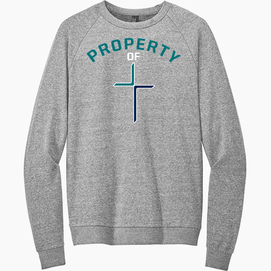 Crosspoint Christian Warriors District Men's Perfect Tri Fleece Crewneck Sweatshirt