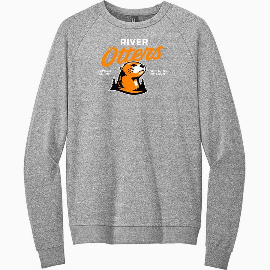 Lewis & Clark College The Official Online Store District Men's Perfect Tri Fleece Crewneck Sweatshirt