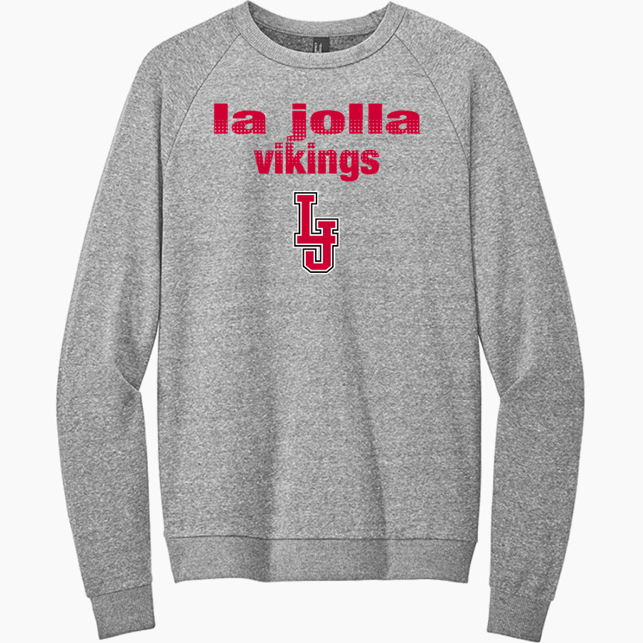 La Jolla Vikings District Men's Perfect Tri Fleece Crewneck Sweatshirt