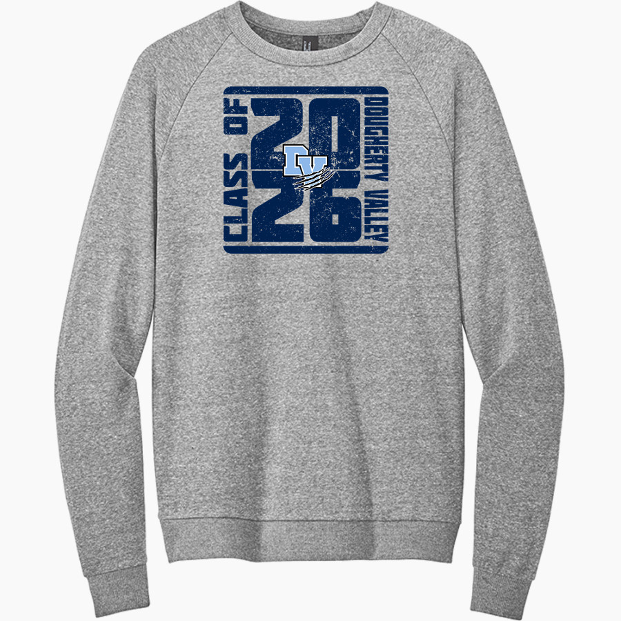 Dougherty Valley Wildcats District Men's Perfect Tri Fleece Crewneck Sweatshirt