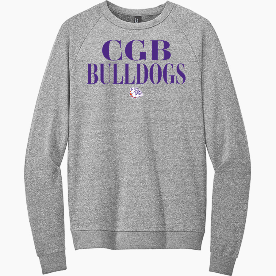 BEMENT MIDDLE SCHOOL BULLDOGS District Men's Perfect Tri Fleece Crewneck Sweatshirt