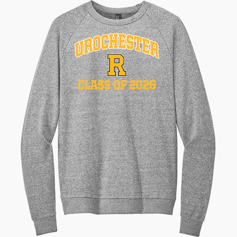 Rochester YellowJackets District Men's Perfect Tri Fleece Crewneck Sweatshirt