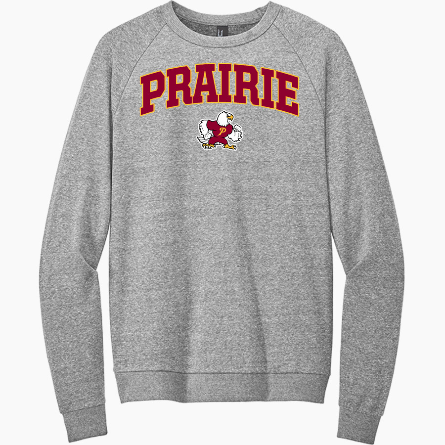 Prairie Falcons <span class="pdp-name-mascot">Prairie Falcons</span> District Men's Perfect Tri Fleece Crewneck Sweatshirt