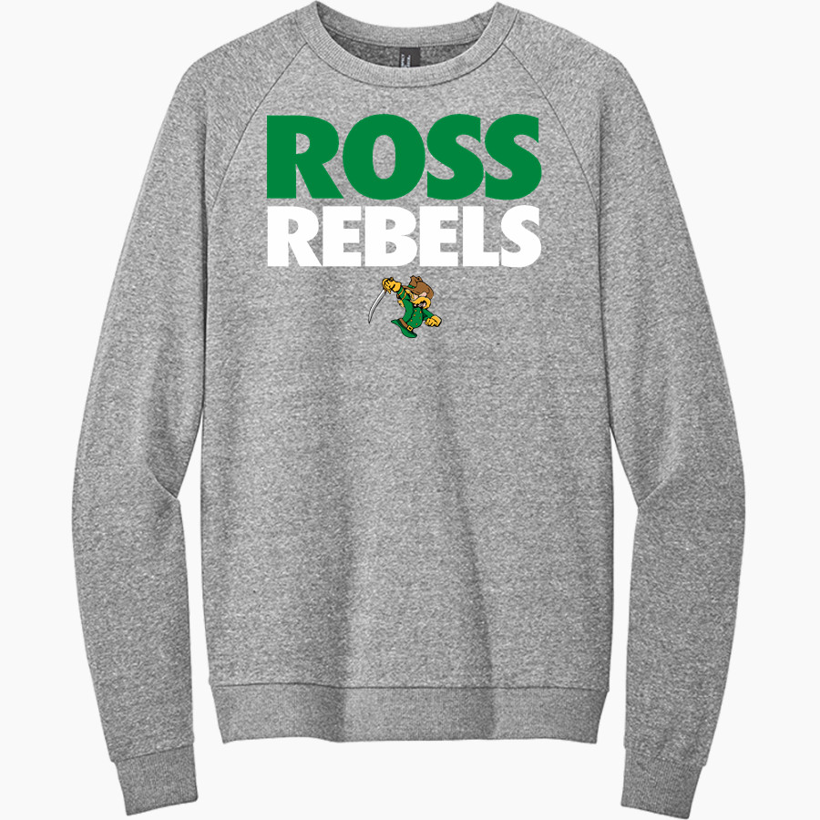 Ross Rebels <span class="pdp-name-mascot">Ross Rebels</span> District Men's Perfect Tri Fleece Crewneck Sweatshirt
