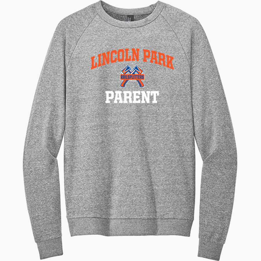 LINCOLN PARK HIGH SCHOOL RAILSPLITTERS <span class="pdp-name-mascot">LINCOLN PARK RAILSPLITTERS</span> District Men's Perfect Tri Fleece Crewneck Sweatshirt