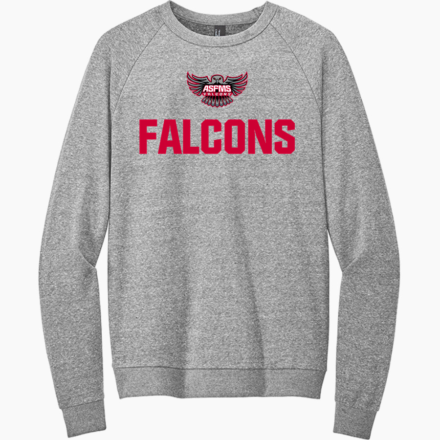 Feinstein Falcons District Men's Perfect Tri Fleece Crewneck Sweatshirt