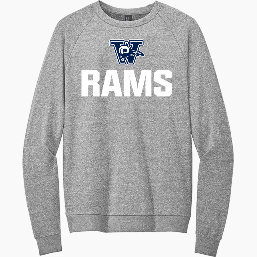 Weber Rams District Men's Perfect Tri Fleece Crewneck Sweatshirt