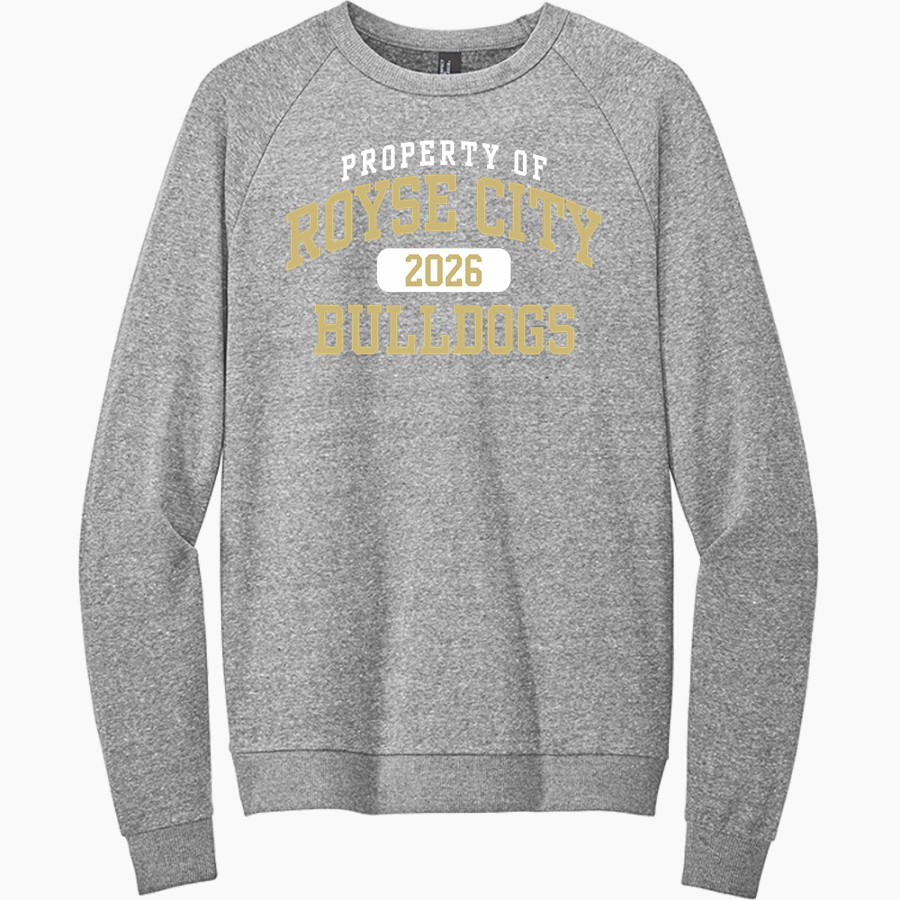 Royse City Bulldogs <span class="pdp-name-mascot">Royse City Bulldogs</span> District Men's Perfect Tri Fleece Crewneck Sweatshirt