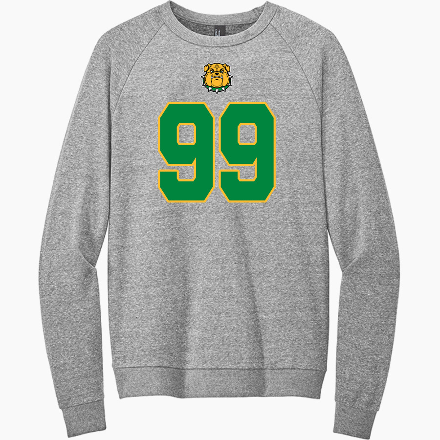 DODDRIDGE COUNTY HIGH SCHOOL BULLDOGS District Men's Perfect Tri Fleece Crewneck Sweatshirt