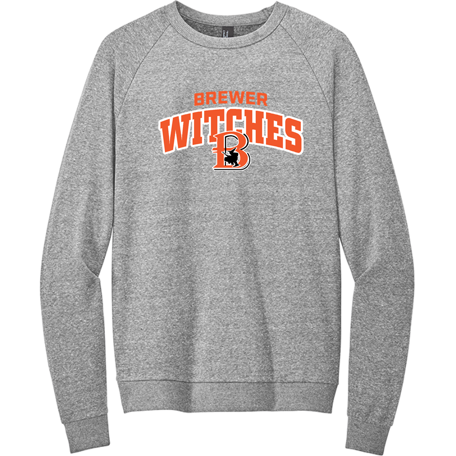 BREWER HIGH SCHOOL WITCHES <span class="pdp-name-mascot">BREWER WITCHES</span> District Men's Perfect Tri Fleece Crewneck Sweatshirt