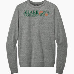 Shark Research & Conservation The Official Online Store District Men's Perfect Tri Fleece Crewneck Sweatshirt Front Thumbnail