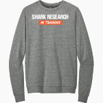 Shark Research & Conservation The Official Online Store District Men's Perfect Tri Fleece Crewneck Sweatshirt Front Thumbnail