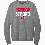 Marion Patriots <span class="pdp-name-mascot">Marion High School Patriots</span> District Men's Perfect Tri Fleece Crewneck Sweatshirt Front Thumbnail