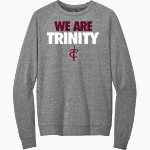 Trinity Warriors <span class="pdp-name-mascot">Trinity Christian Warriors</span> District Men's Perfect Tri Fleece Crewneck Sweatshirt Front Thumbnail
