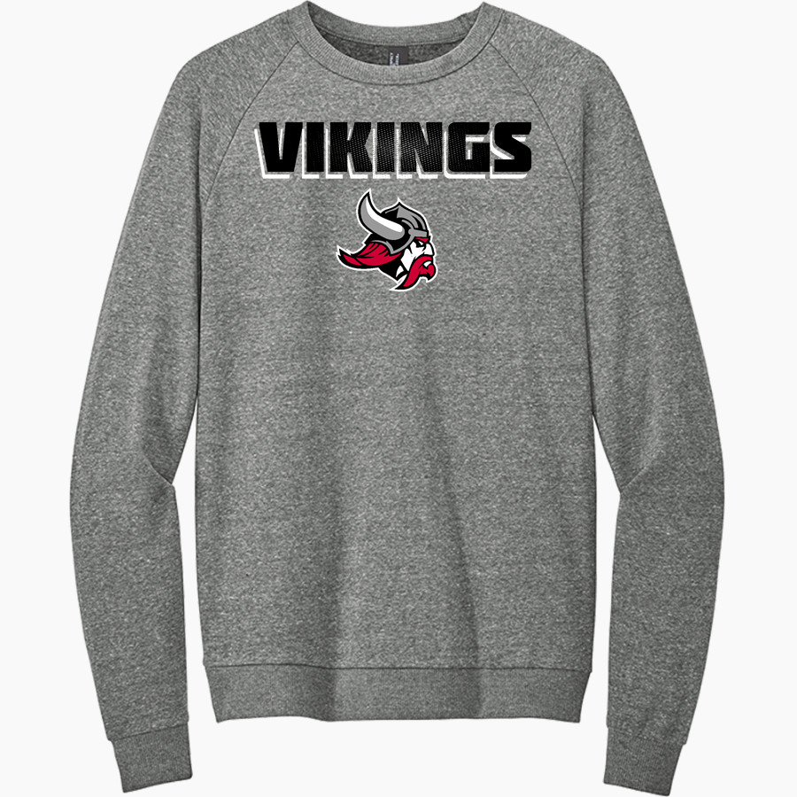 La Jolla Vikings District Men's Perfect Tri Fleece Crewneck Sweatshirt