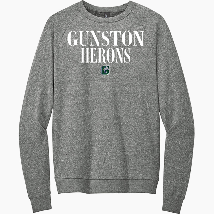 Gunston Herons District Men's Perfect Tri Fleece Crewneck Sweatshirt