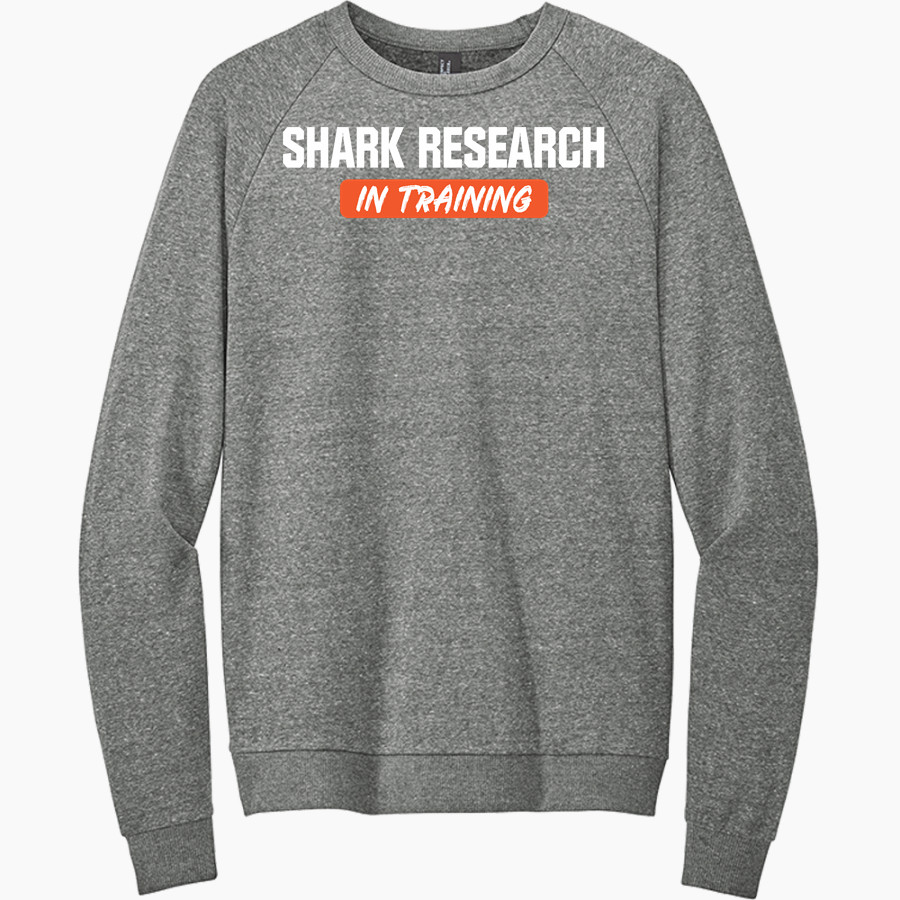 Shark Research & Conservation The Official Online Store District Men's Perfect Tri Fleece Crewneck Sweatshirt