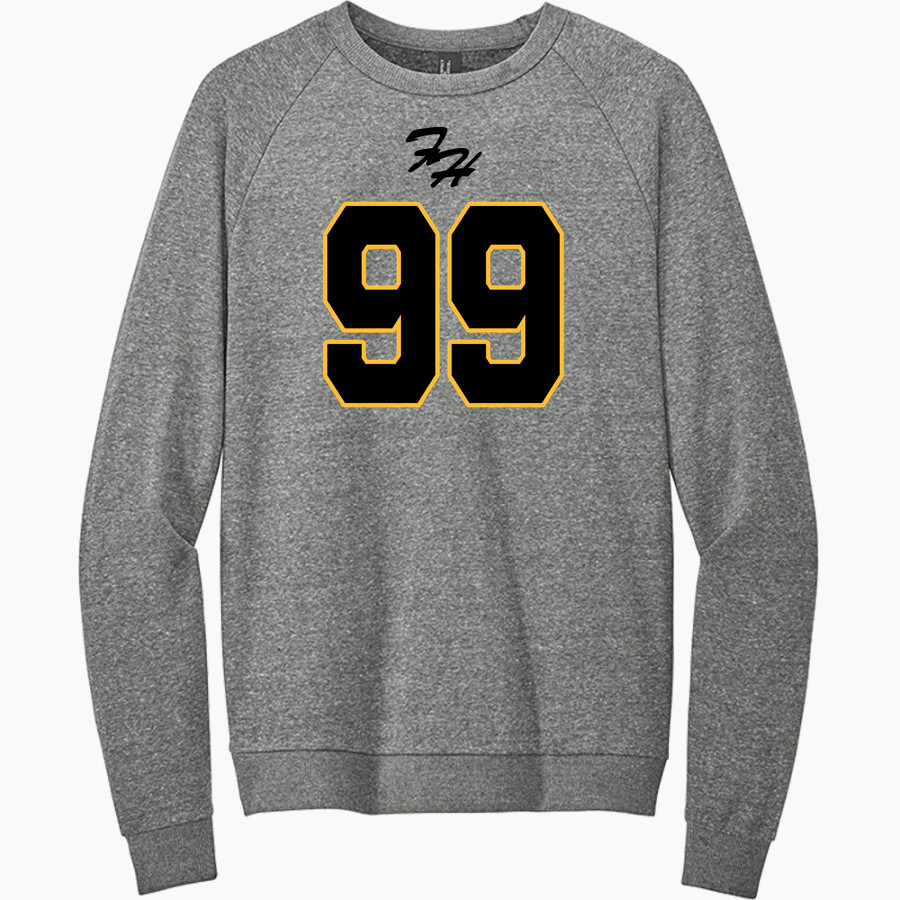 Fort Hays State University Tigers District Men's Perfect Tri Fleece Crewneck Sweatshirt