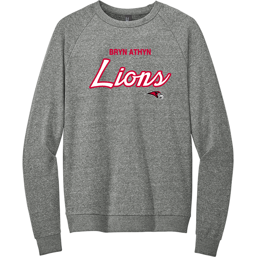 Bryn Athyn College The Official Store of the Lions <span class="pdp-name-mascot">Bryn Athyn College Lions</span> District Men's Perfect Tri Fleece Crewneck Sweatshirt